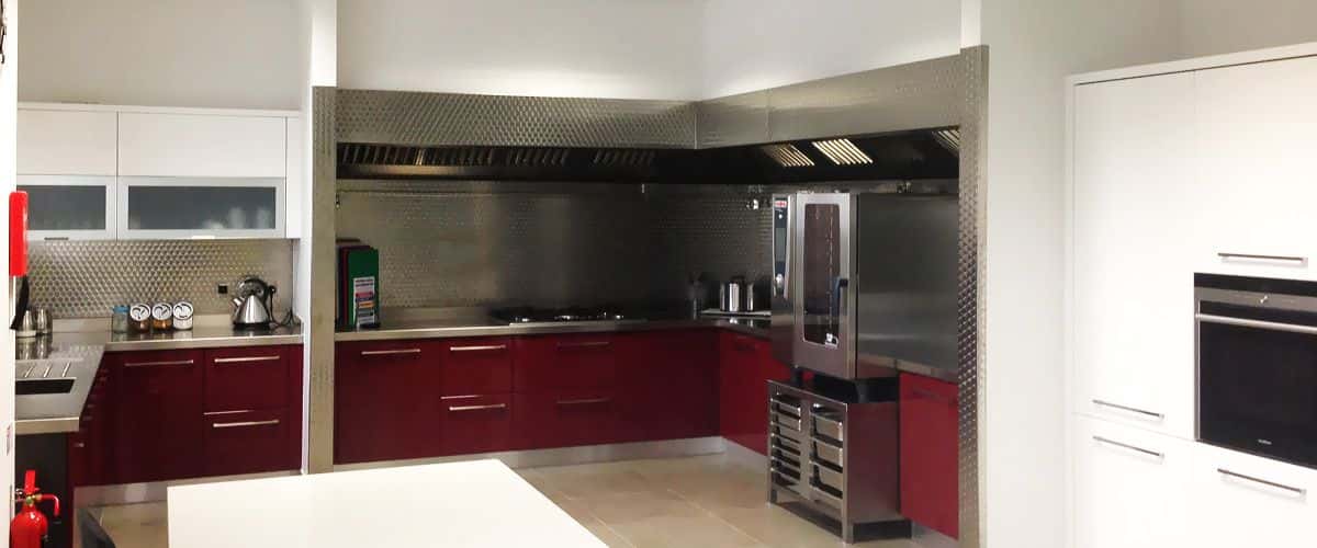 Kitchen with bespoke ventilation
